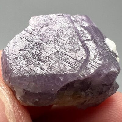 39 Carat Fluorescent Purple Spinel Crystal From Badakhshan Afghanistan