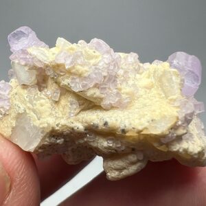 69 Carat Fluorescent Purple Apatite Crystal Specimen From Kunar Afghanistan