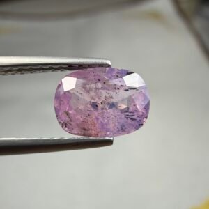 1.45 CT Faceted Pink Sapphire Loose Gemstone From Afghanistan