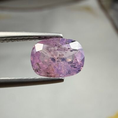 1.45 CT Faceted Pink Sapphire Loose Gemstone From Afghanistan